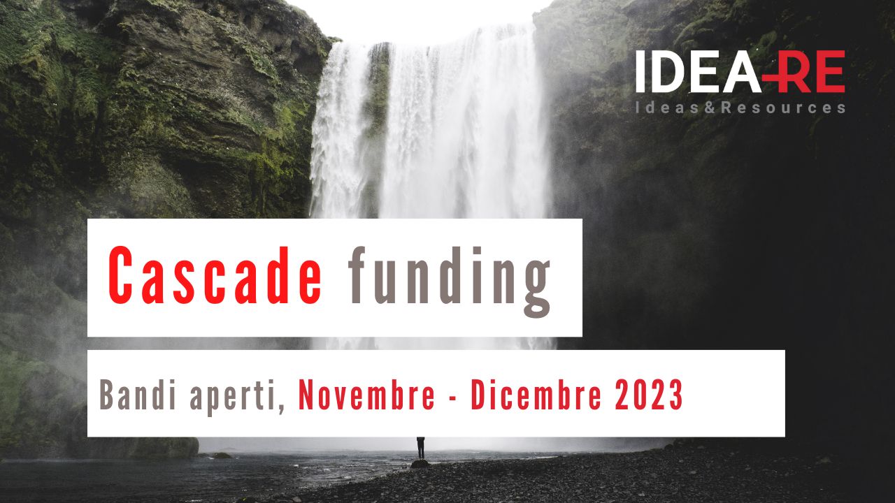 Cascade funding novembre e dicembre 2023